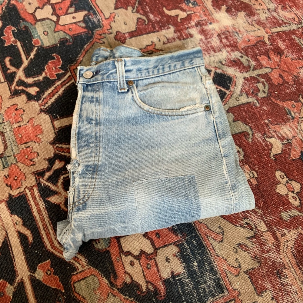 RARE RAW VINTAGE LEVI DENIM